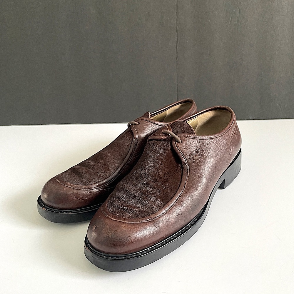 YSL Vintage leather loafers size 8